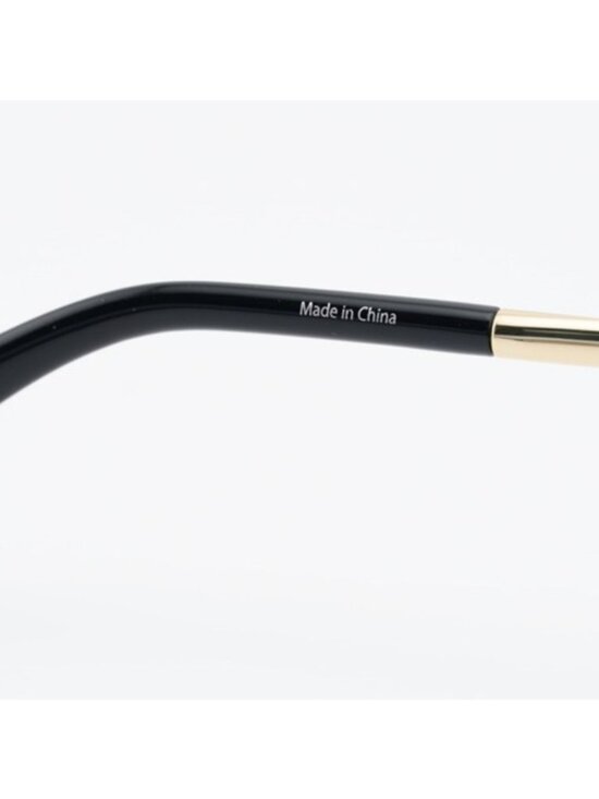 Max Mara MENTON3 MM0121 30A Sunglasses Gold Aviator Frame, Smoke Lenses main image 11